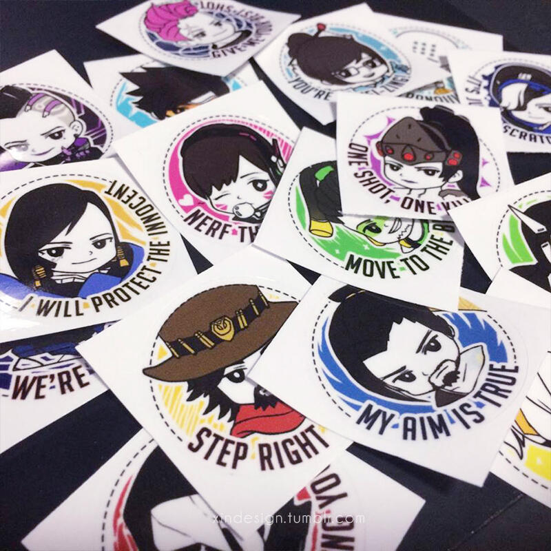 Overwatch Stickers